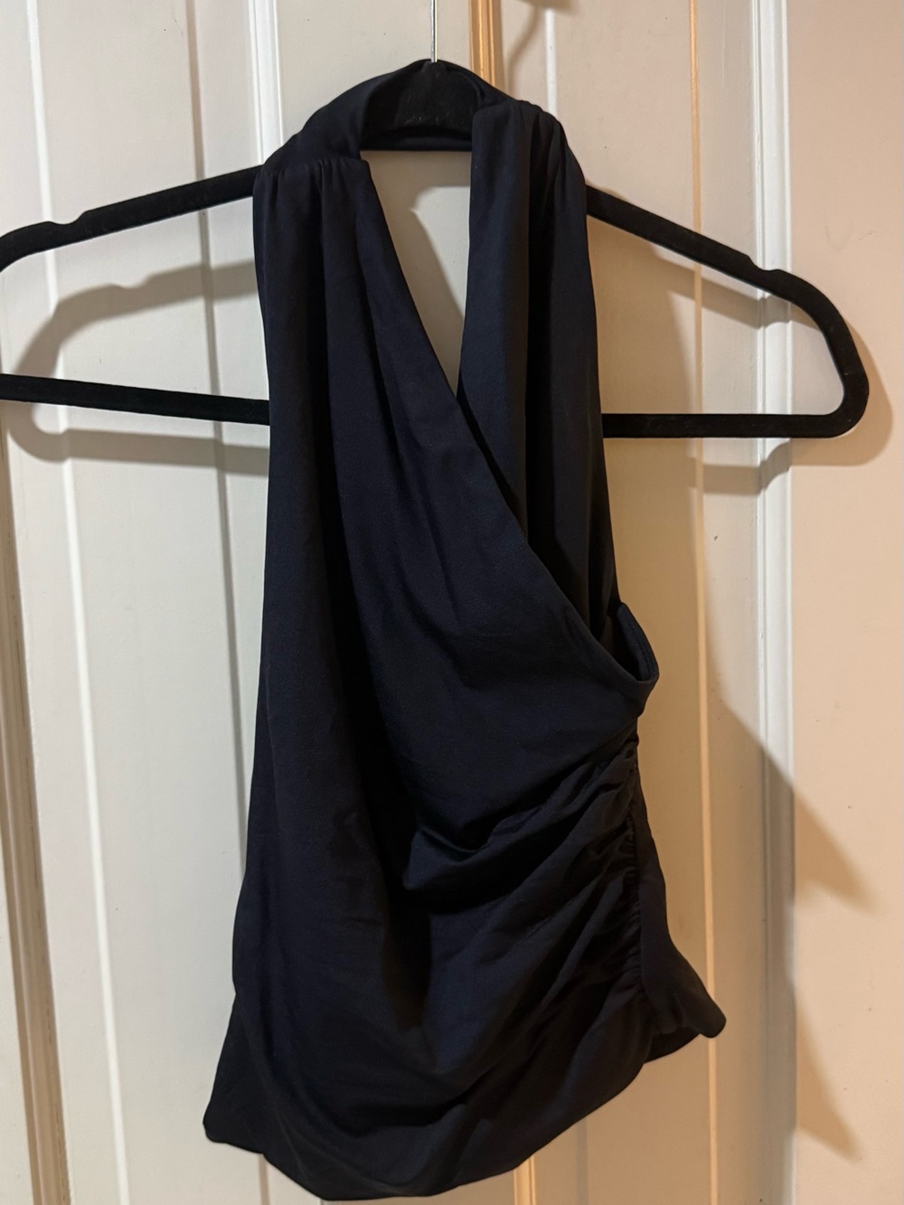 Kookai Black Halter Top